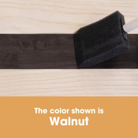 Furniture Clinic Wood Stain | Walnut | Water Based | Fast Drying, Low Odor, & Non-Toxic | for Indoor & Outdoor Furniture and More | Multiple Finishes | (8.5oz / 250ml)