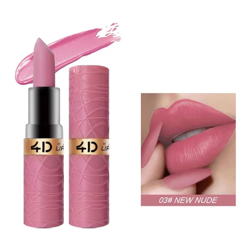Clásico Mate Labial Set Duradero Resistente Al Agua