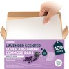 Lunderg Lavender Scented Super Absorbent Commode Pads - Medical Grade