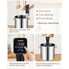 Lonkion Sous Vide Cooker Machine, Temperature Control, 1100W IPX7 Immersion