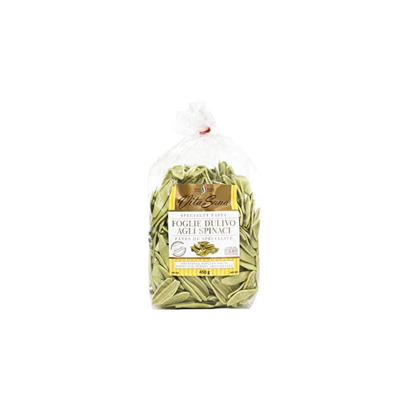 Vita Sana Foglie D'Ulivo Agli Spinaci, Spinach Leaves, 450 Grams