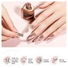 Bevimee Cat Eye Nail Polish Gel, Magnetic Gel Polish Dusty