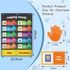ABCxGOOD Helping Hands Pocket Chart,Classroom Jobs and Management Pocket Chart,