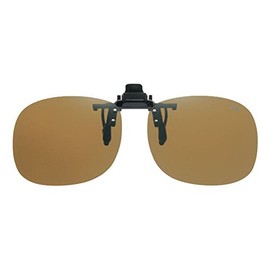 OHKEI OPTICAL BV-21 Eroico Clip-On Binocular Type Polarized Light Brown