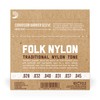 D'Addario ダダリオ ボールエンドナイロン弦 Folk Nylon EJ33 80/20 Bronze/Clear Nylon Trebles