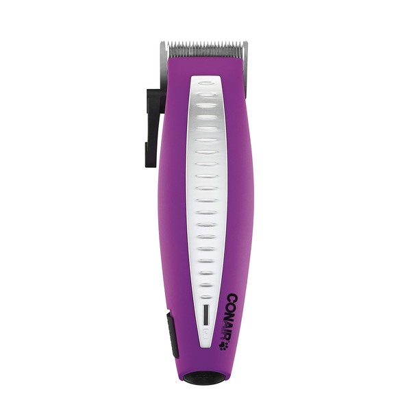 Conair Cord/Cordless Lithium Battery Clipper, Purple, Model Number: PS100TP