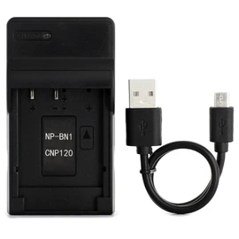 Norifon NP-BN1 USB Charger for Sony Cyber-Shot DSC-TF1, DSC-TX30, DSC-TX20, DSC-TX10, DSC-TX9, DSC-TX5, DSC-WX80, DSC-W620, DSC-WX9, DSC-WX150