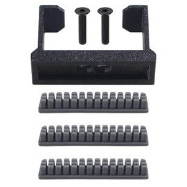 FYSETC 3D Printer Accessories SV07 Nozzle Brush Upgraded Part: 3Pcs Hotbed Mounted Silicone Wiper Cleaning Tool Not Compatible with SV08 SV06 SV07 Plus