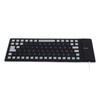 Silicone Keyboard Fully Sealed Design Lightweight Portable Silent Soft Comfortable