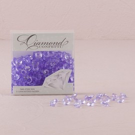 Weddingstar Clear Diamond Shape Confetti (1)