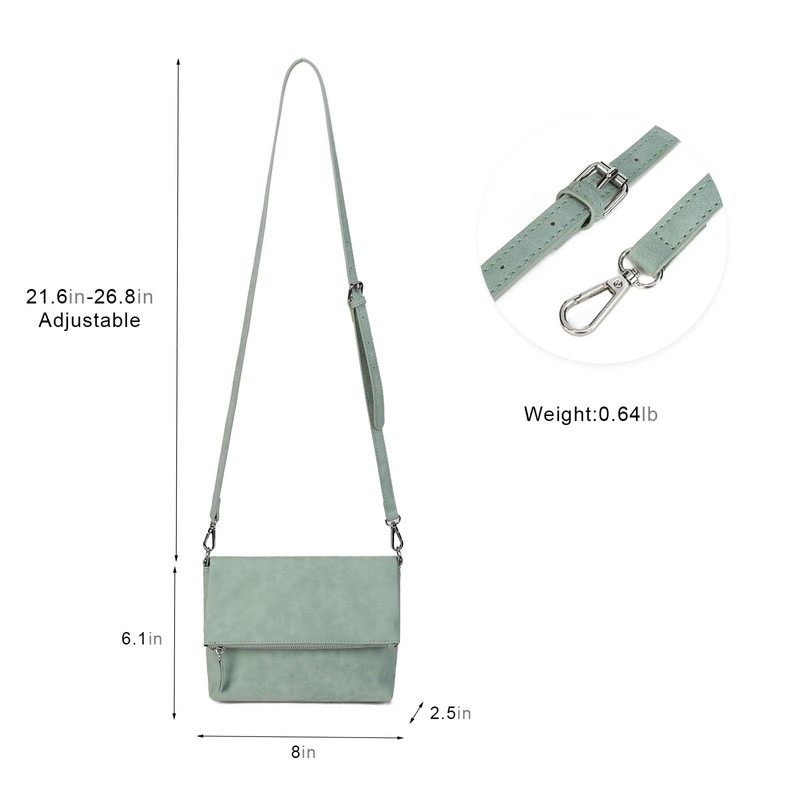 Gladdon Women's Shoulder Bag, Shoulder Bag with Zip, Crossbody Bag,