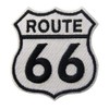 Route 66 Highway Road Sign Embroidered Badge Iron on or