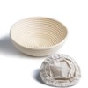 Banneton Bread Proofing Basket 8.5 inch Round 2 pcs Natural