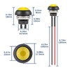 VEXUNGA 12 mm Switch Momentary Push Button Mini Momentary Push