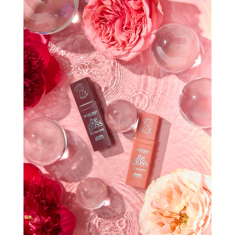 Deborah Milano The Gloss Lip Gloss No Transfer No.02 Petal
