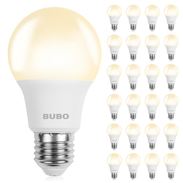 BUBO A19 LED Light Bulbs, 60 Watt Equivalent LED Bulbs,