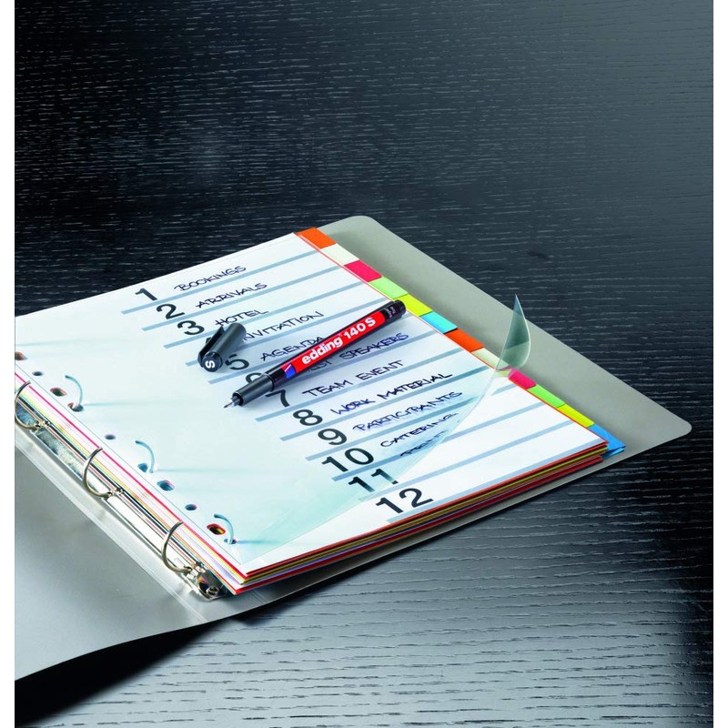 edding 140 S permanent pen - black - 10 pens