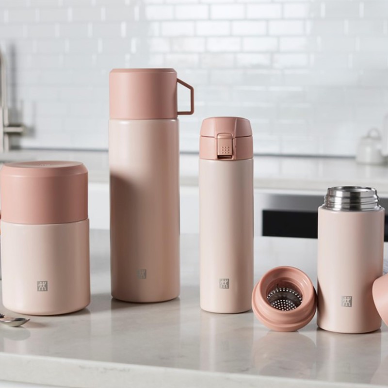 ZWILLING Thermo 15.2-ounce Travel Bottle - Pink