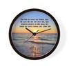 CafePress John 3 16 Verse 10" Wall Clock for Livingroom,