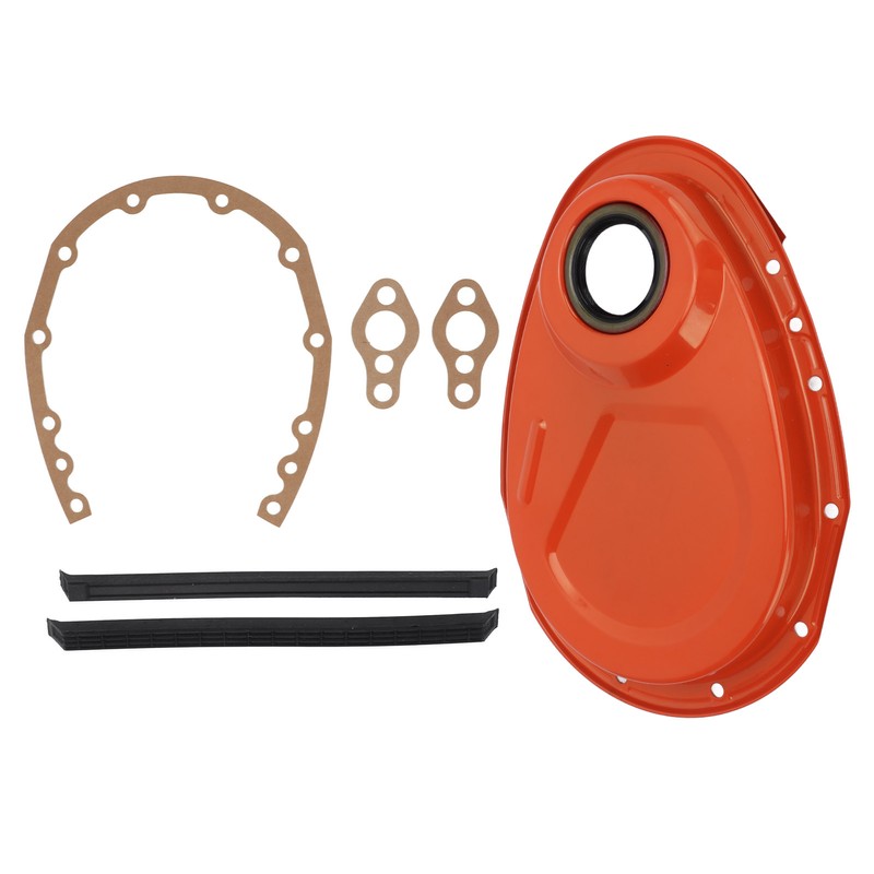 Timing Chain Cover Gasket Seal Bolts Kit Metal for SBC