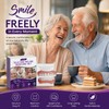 Temporary Cosmetic Denture Set for Adults – Soft Upper &