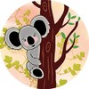 144 Koala Bears 30mm School Reward Stickers for Teachers, Parents
