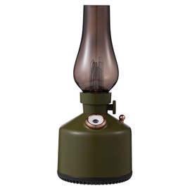 260ml Vintage Humidifier USB Rechargeable Aromatherapy Essential Oil Diffuser with Night Light for Car Home Green