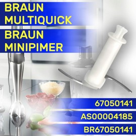 MONTERAL Blade Blade for Blender with Original Code 67050141 AS00004185 BR67050141 for Braun Multiquick - Warranty 10 Years
