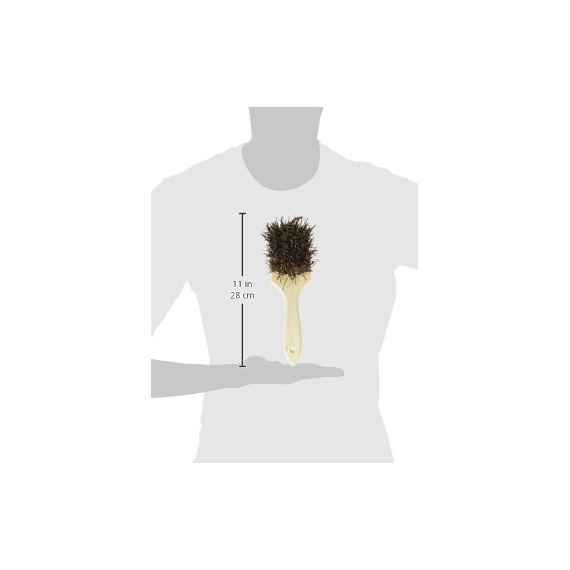 Winco Pot Brush with Wooden Handle, 10-Inch