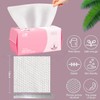 Disposable Face Towel 100 Count for Washing Soft Cotton Dry