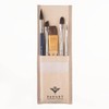 Pan Art Synthetic Brush Set with Pouch for Aquarelle &