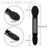 100PCS Sponge Eyeshadow Applicators - Disposable Eyeshadow Applicators - Black