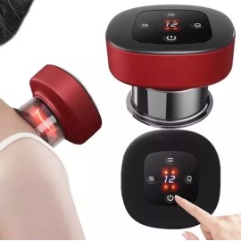 Unbranded Smart Electric Cupping Massage Suction Vacuum Scraping Therapy Machine 12 Level