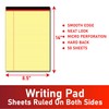 Legal Pads 8.5 x 14 Lined Paper Yellow Legal Pads,
