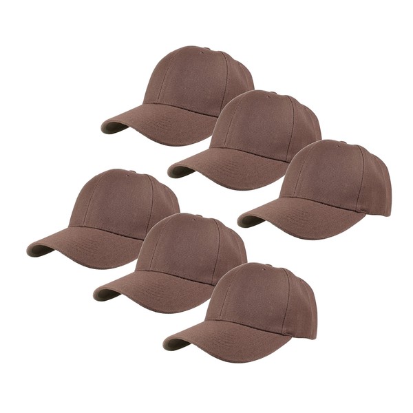 Gelante Plain Blank Baseball Caps Adjustable Back Strap Wholesale Lot