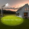 Mii-PWR Outdoor Solar Lights for Yard Waterproof IP65 Motion Sensor