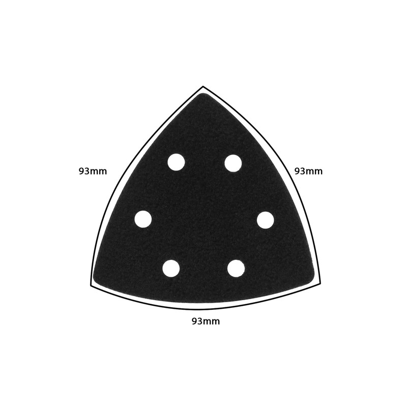 YINETTECH 2 Pieces Triangle Sander Support Plate Sanding Plate 93