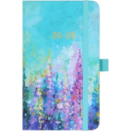 2026-2028 Pocket Planner/Calendar - 3 Year Monthly Planner 2026-2028, JAN. 2026 - DEC. 2028(36 Months), 6.3" x 3.8", Monthly Pocket Calendar with 60 Note Pages, Pen Hold, Perfect Organizer for Purse - Oil Painting