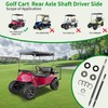 10L0L Driver Side Rear Axle Shaft for EZGO TXT 1994-2013