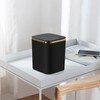 yuejuhe Small Table Rubbish Bin, Mini 2 L, Table Waste