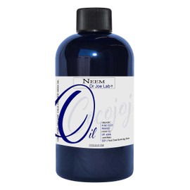 Neem Oil 8 oz 100% Pure Natural Cold Pressed Unrefined Extra Virgin - Therapeutic Grade A for Hair Skin Body Nail and Beard