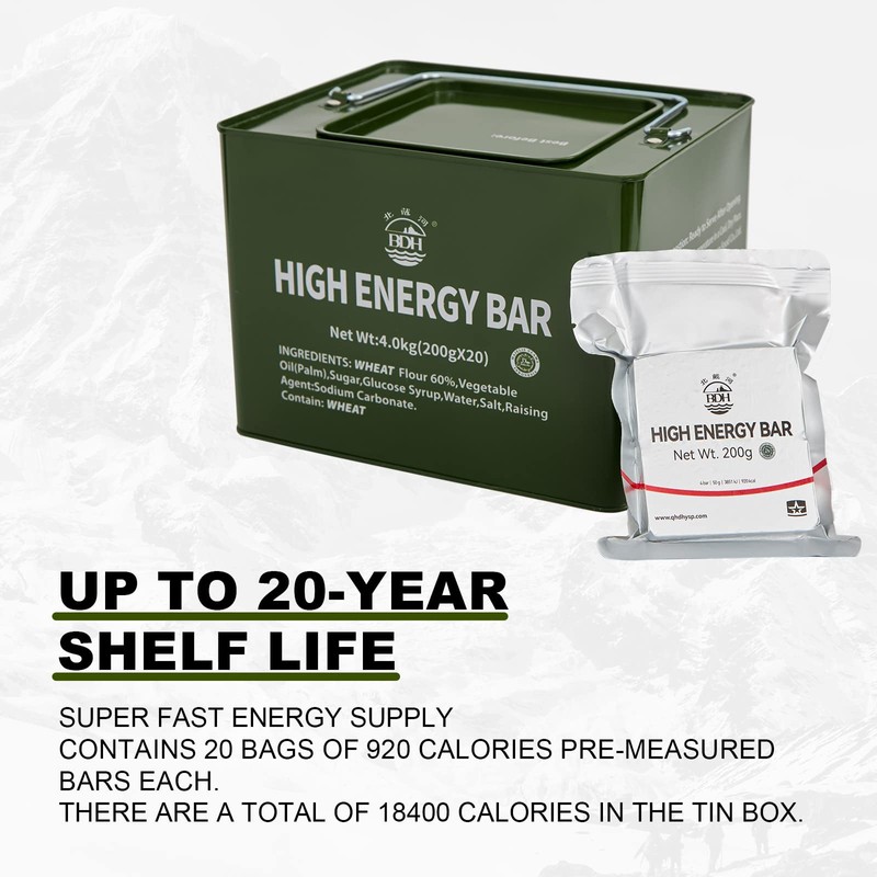 Emergency Food Rations Meal Ready To Eat, Long Self Life