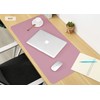 ARNTY Desk Mat, Leather Desk Pad, Waterproof, Ultra Thin, for