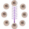 Eyebrow Stencil for Beginners, 8 Styles Eyebrow Shaper Kit with