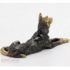 Solid Brass Figurine of German Shepherd Dog IronWork