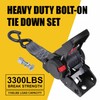 Ayaport Retractable Ratchet Straps 2 inch x 6ft Boat Transom