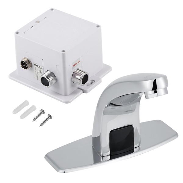 Automatic Infrared Sensor Faucet, Basin Cold Water Tap, Non-Contact Basin
