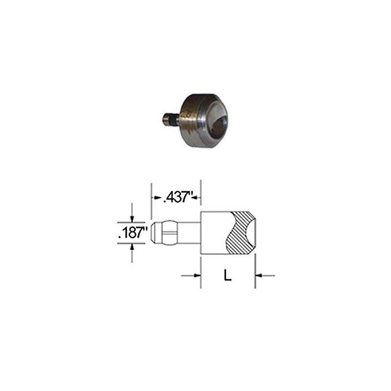 Squeezer DIE for Round Head Rivets with A .625 Head