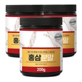 Domestic red ginseng powder powder 200g x 3 / red ginseng powder red ginseng powder / 국내산 홍삼 분말 가루 200g x 3 / 홍삼가루 홍삼분말