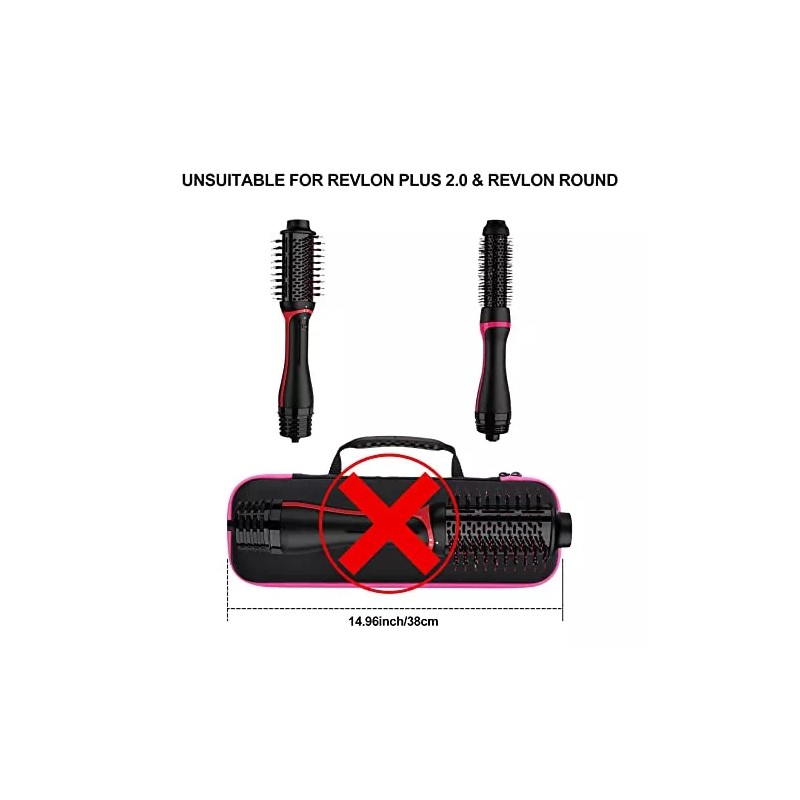 Yewltvep Funda Para Cepillo De Secador De Pelo Revlon, Funda